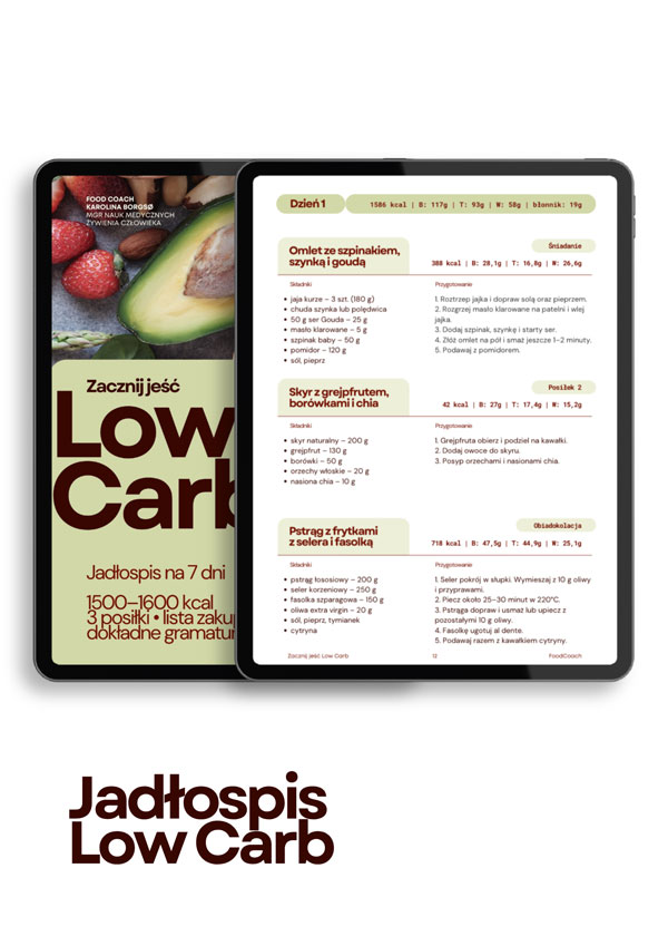 LOW CARB EKSPERT — Jadłospis + Narzędziownik - obrazek 2